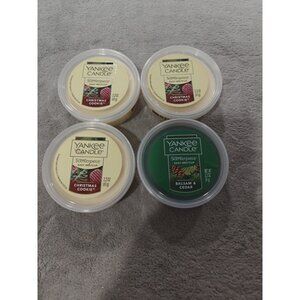 Yankee Candle Scenterpiece 4 Easy Melt Cups Christmas Cookie And Balsam